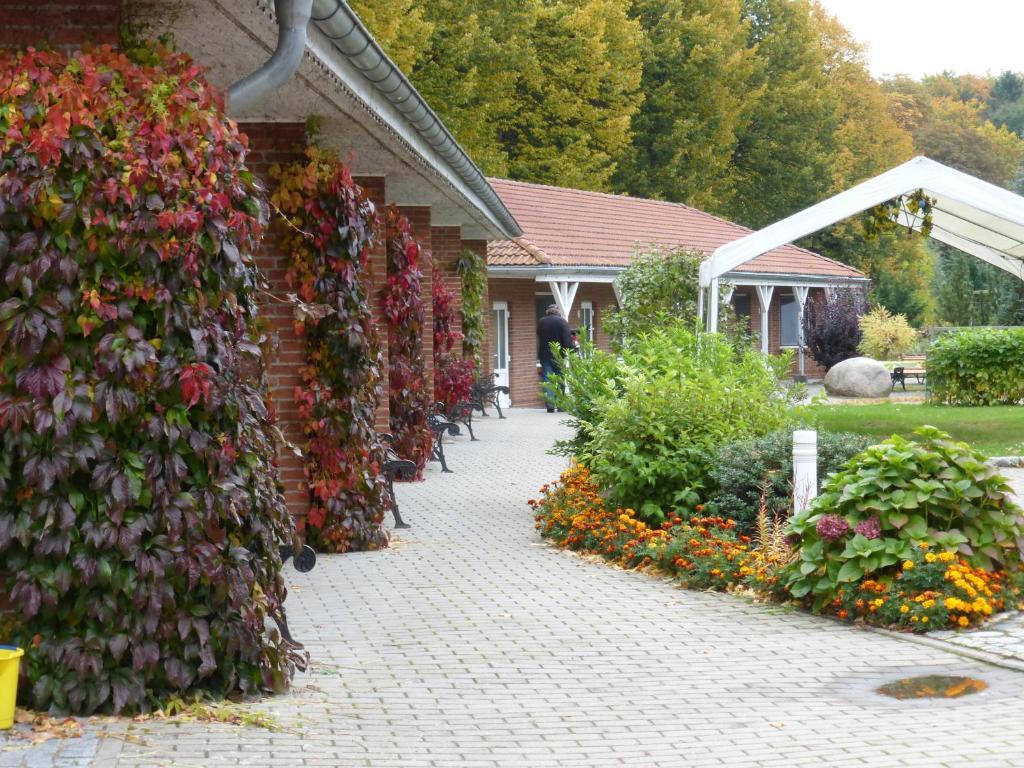 Hotel Am Schlosspark Mallin Exteriör bild